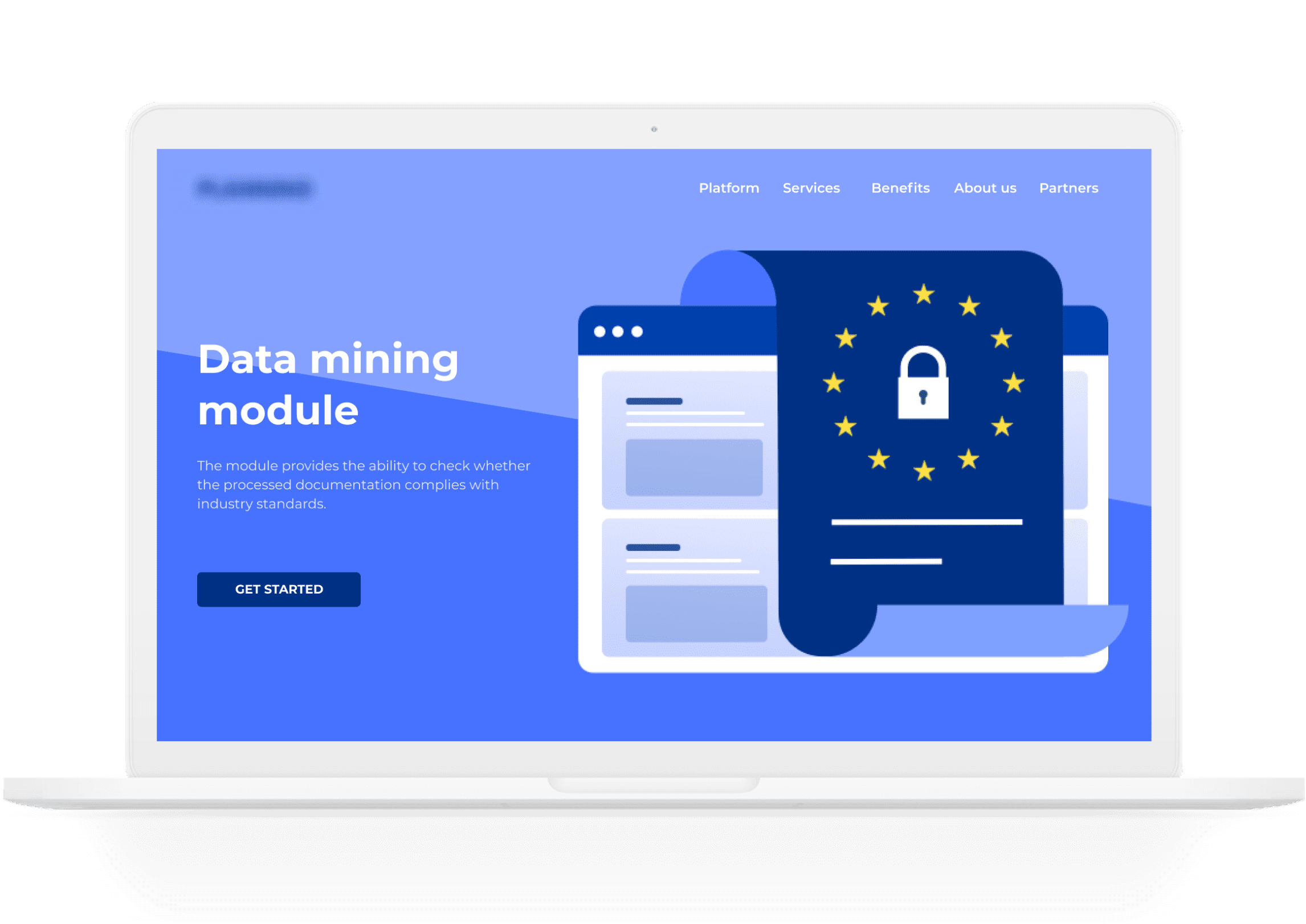 Data mining module screenshot