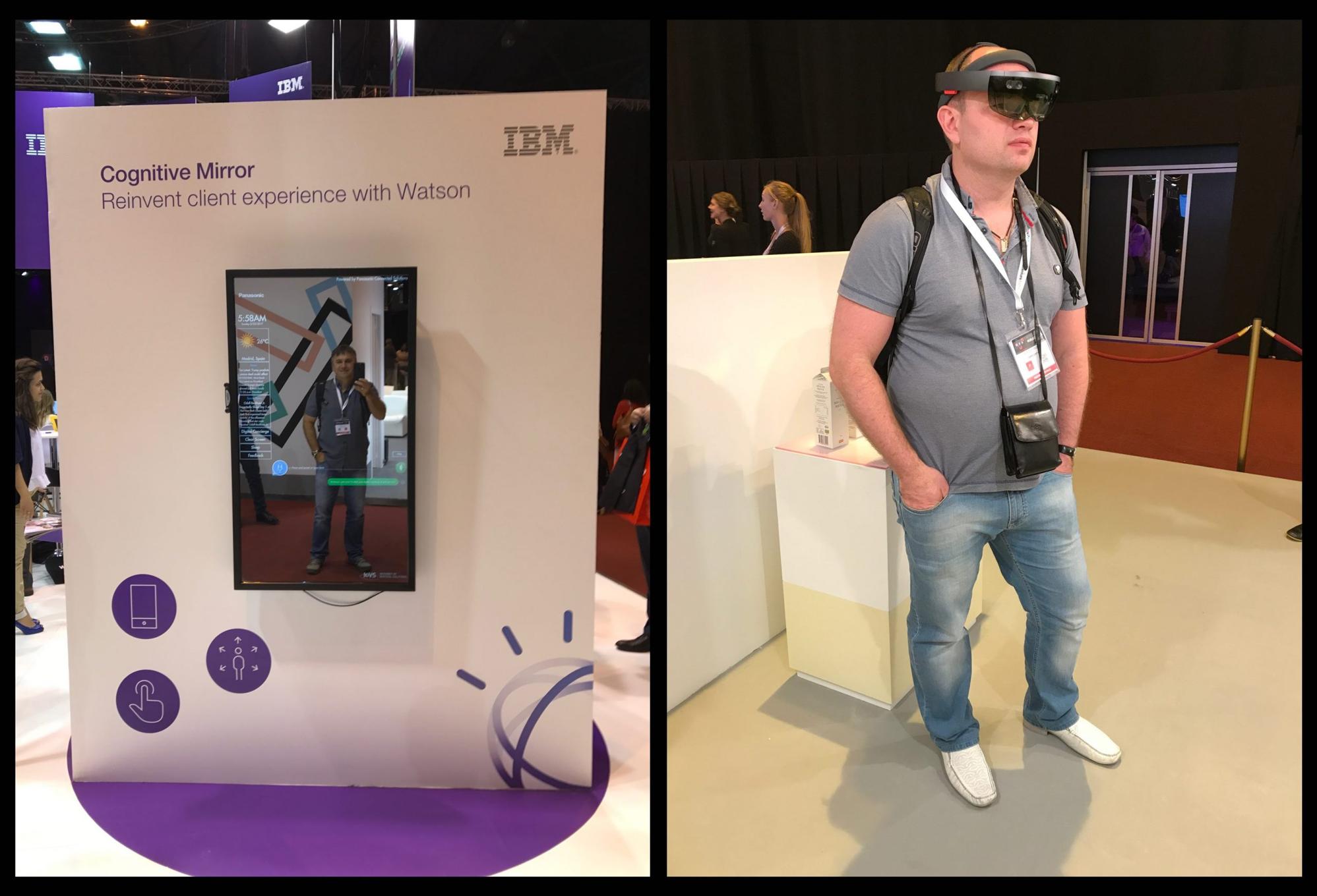 Experiencing VR and cognitive mirror