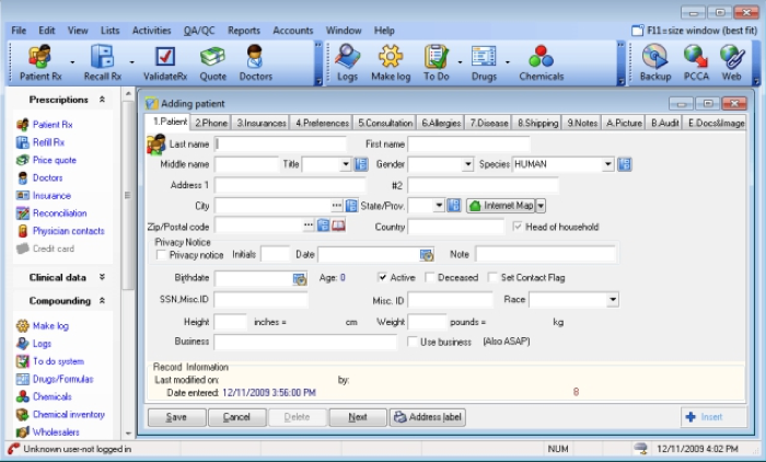 Emr Charting Systems