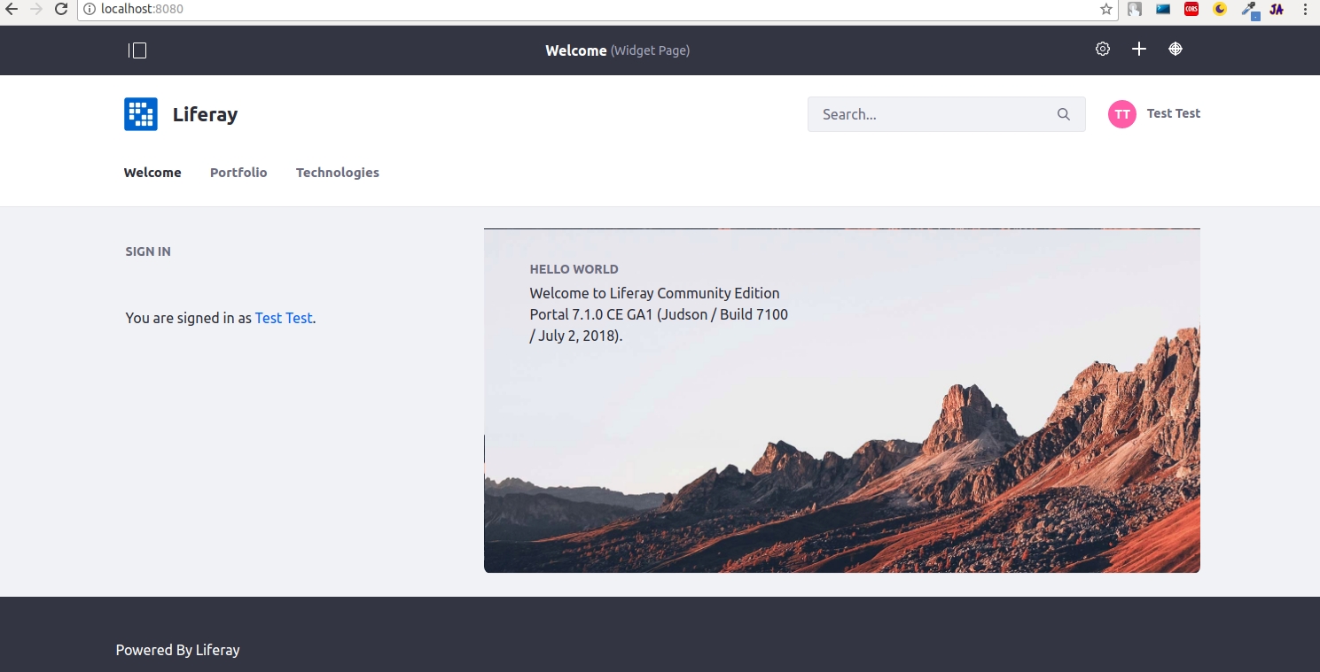 Liferay 7.1