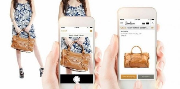 Design of visual search in ecommerce app
