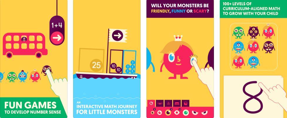 Screenshots of Quick Math Jr. for iOS