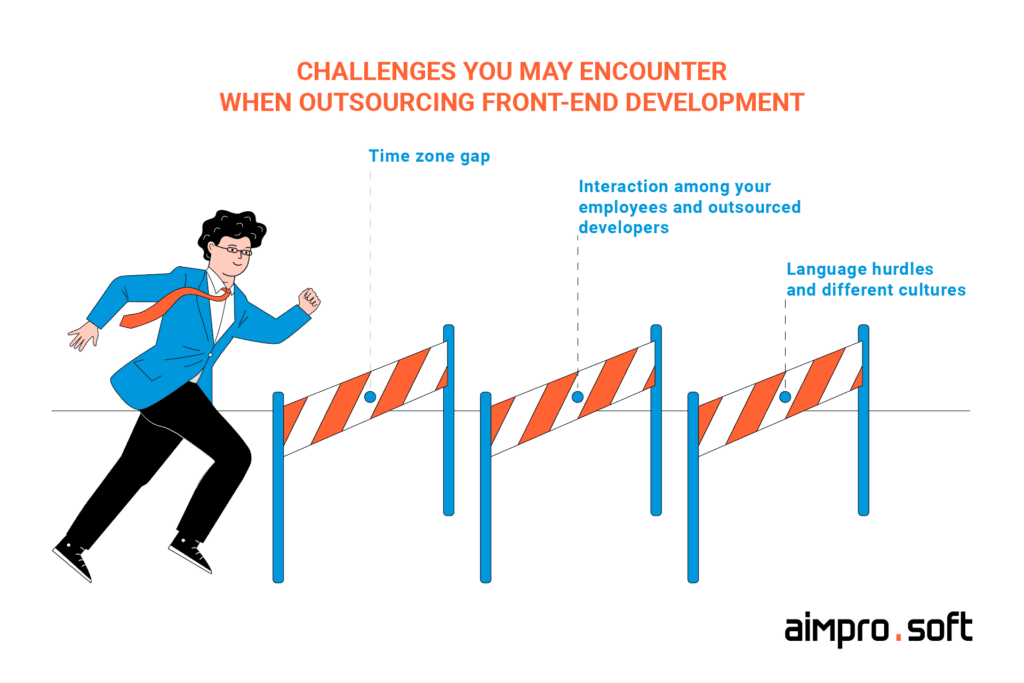 Challenges you may encounter when outsourcing front-end development