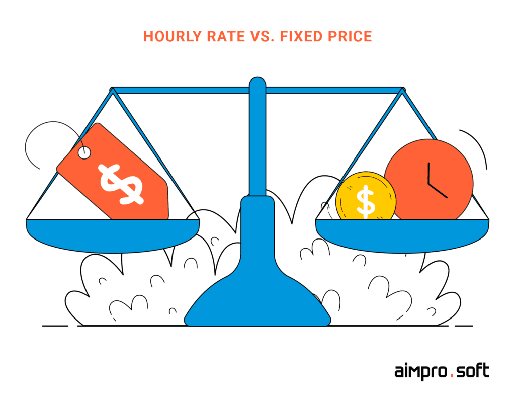 comparison of two pricing models: hourly rate vs. fixed price