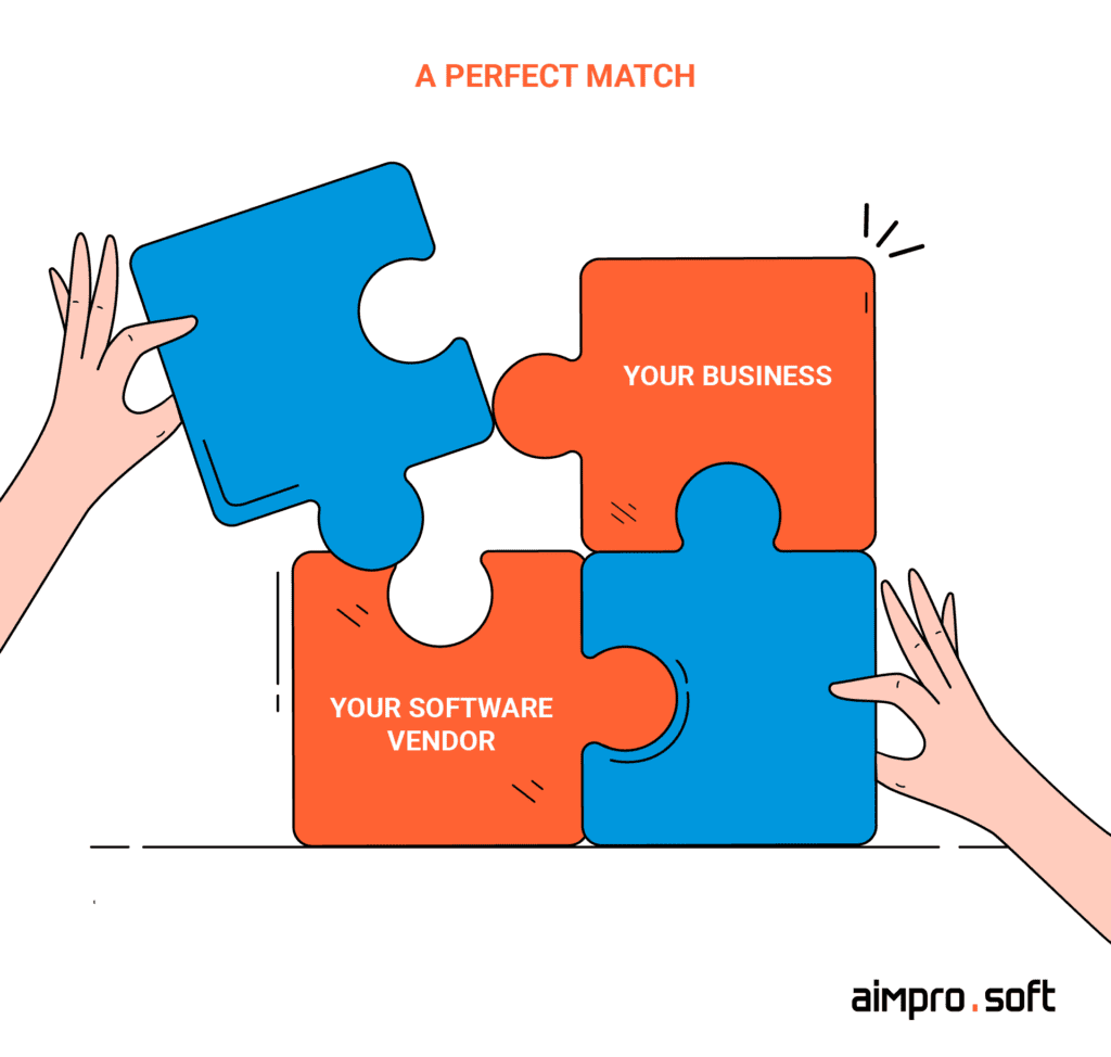 The perfect match with your vendor The perfect match with your vendor