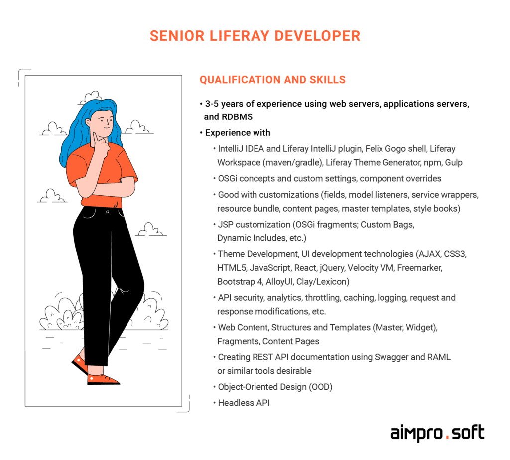 Senior Liferay developer Senior Liferay developer