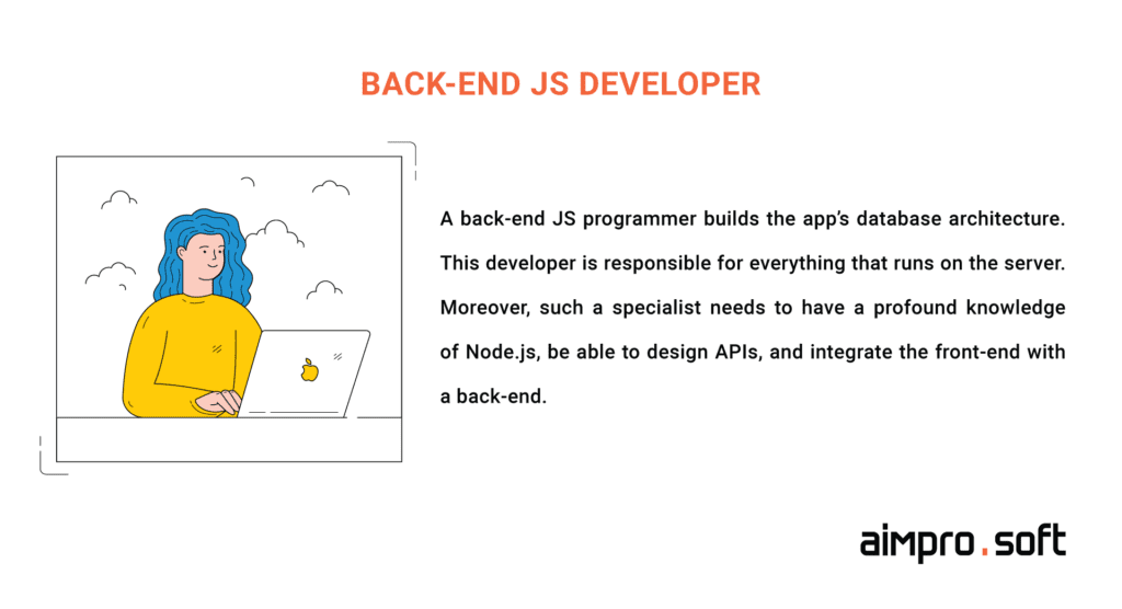 Responsibilities of a backend JS developer back-end JS developer responsibilities