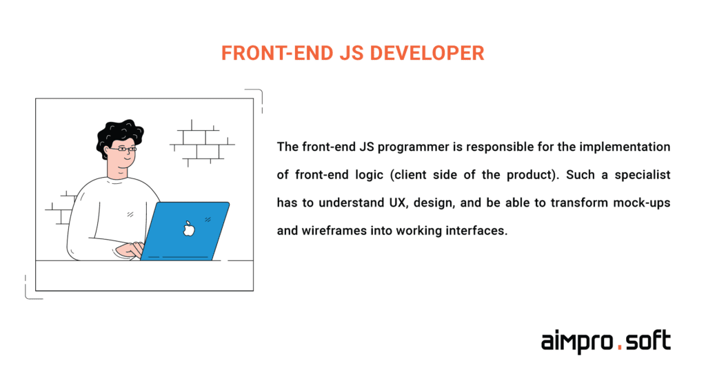 front-end JS developer responsibilities 