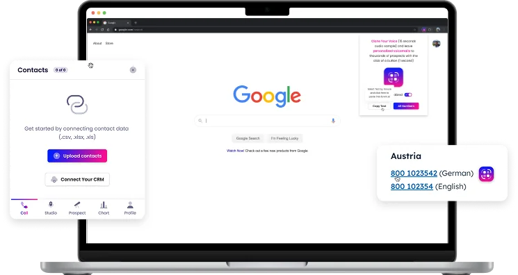 Chrome extension for  an AI-powered platform project image