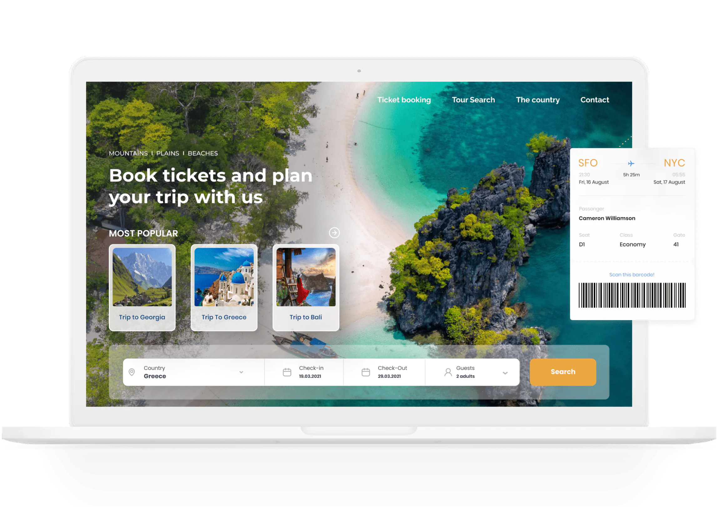 Travel Assistant Screenshot