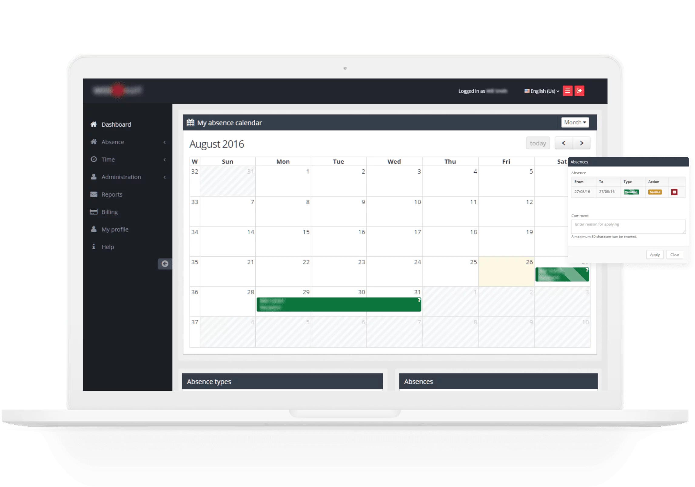 Web-based solution for simplified personnel management image 4