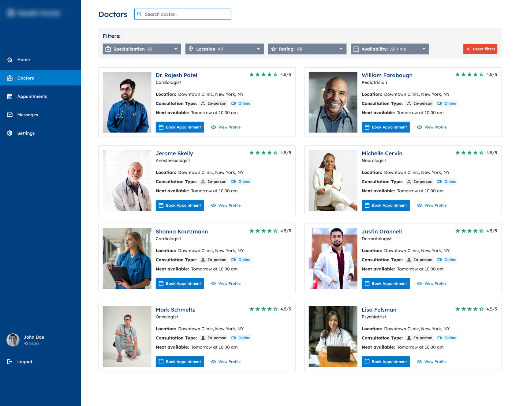 EHR system from the patient side