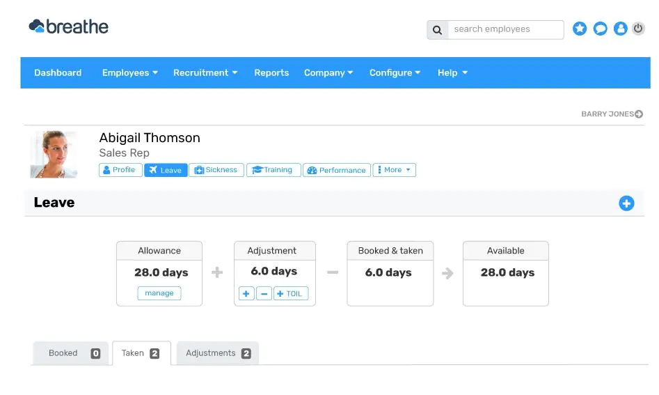 human resources document management