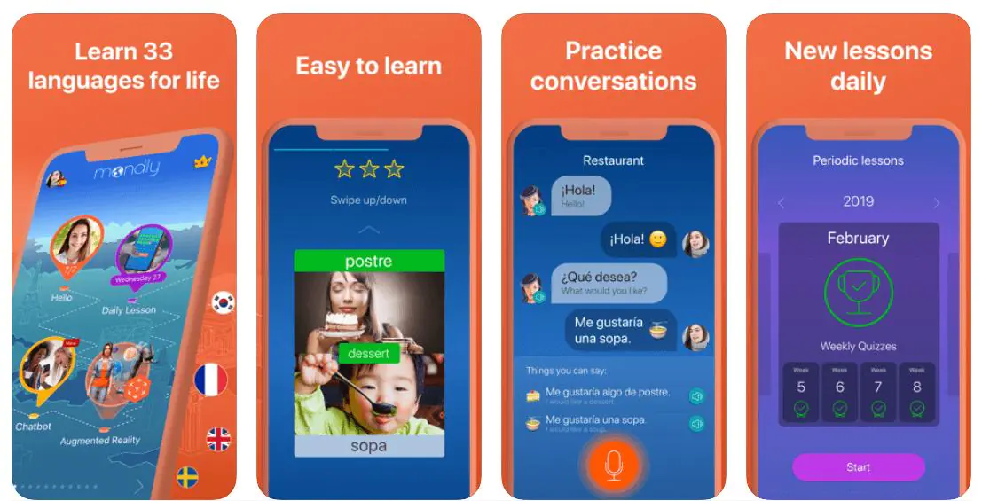 how to develop a mobile app for learning language