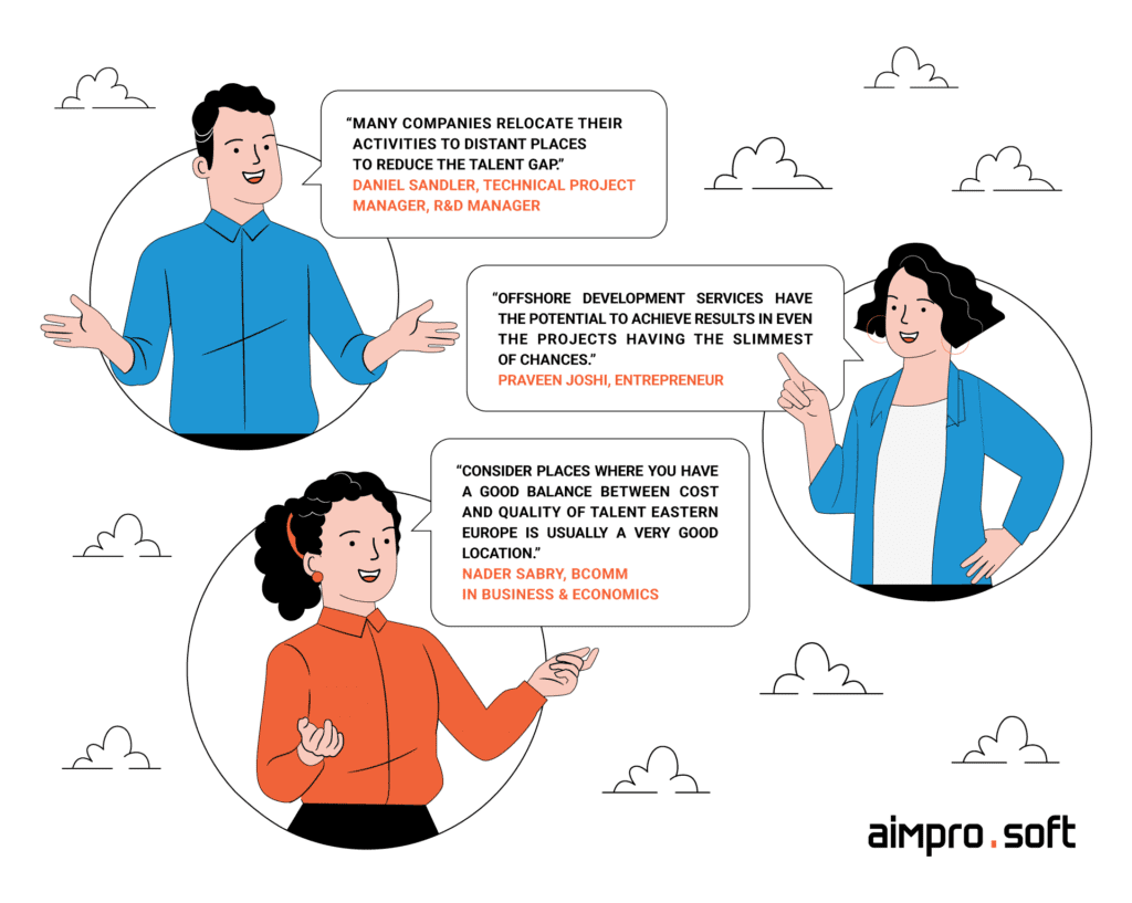 Benefits of offshoring software development Benefits of offshoring software development