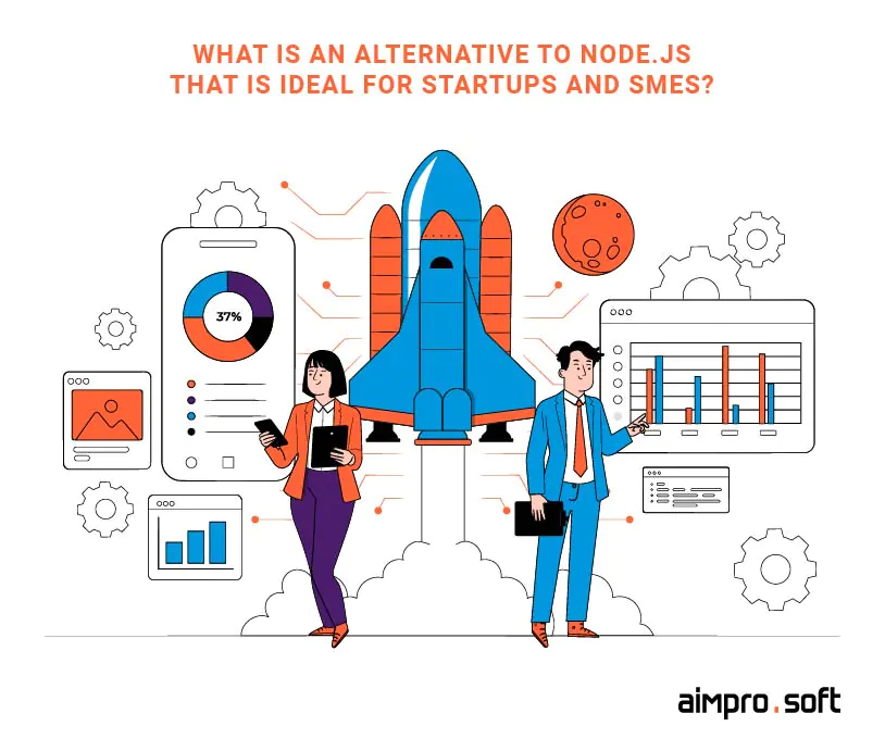 Alternatives for startups and SMEs What is an alternative to Node.js that is ideal for startups and SMEs?