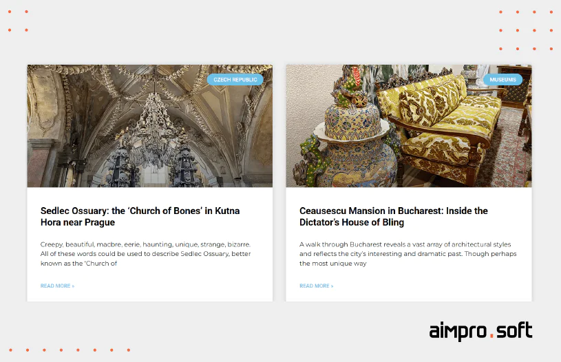Blog Preview of a listicle on The Culture Map