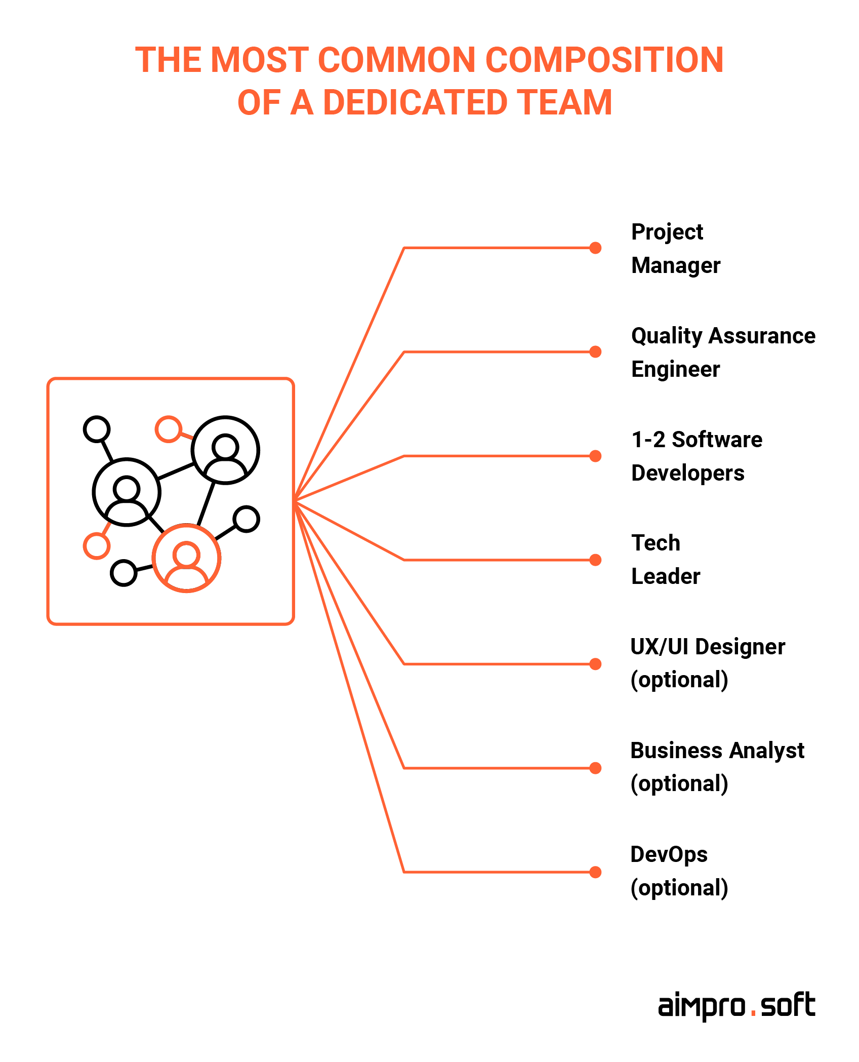 Structure of dedicated teams