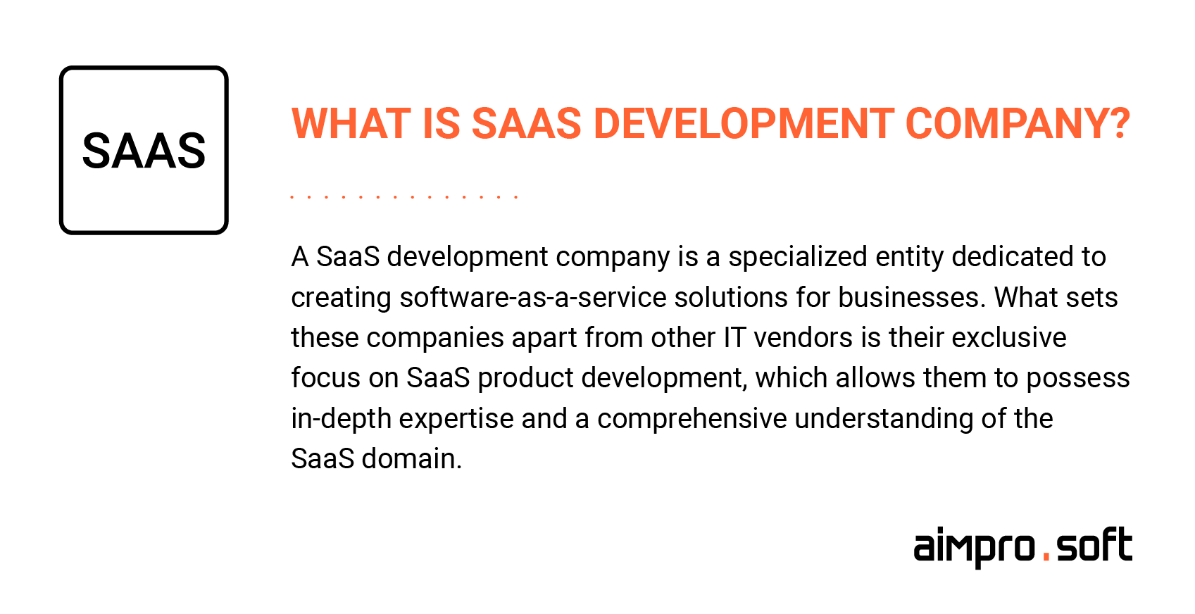 What is SaaS development company?