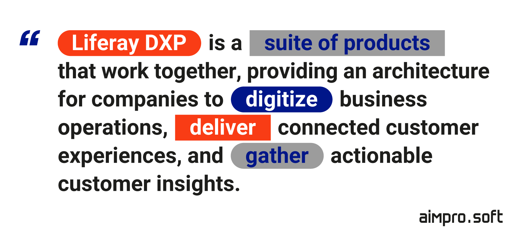 The essence of Liferay DXP