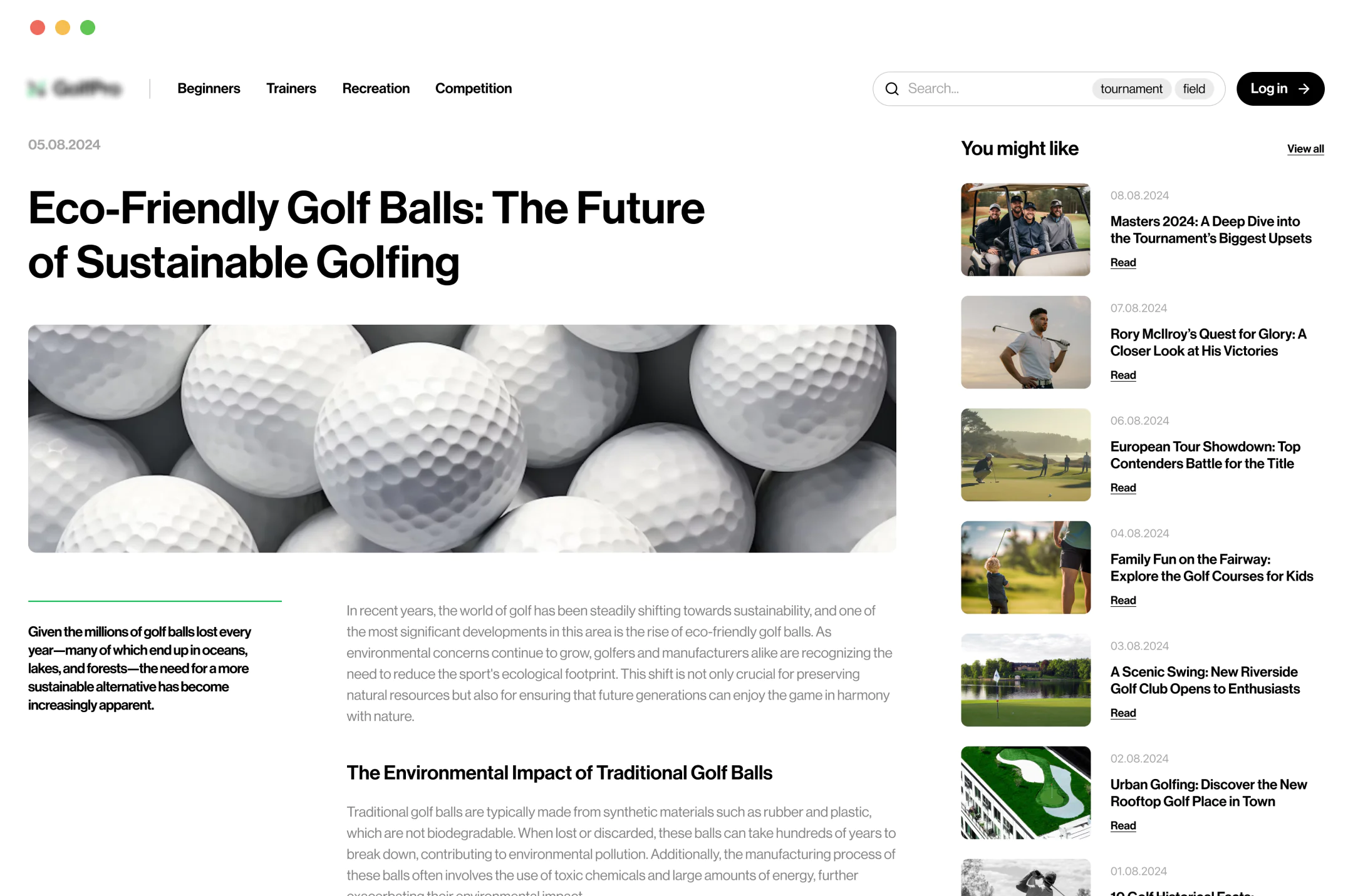 Sports data portal project screenshot 2