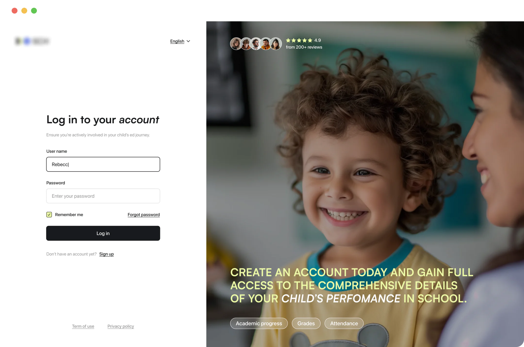 User-friendly portal for the Ministry of Education project screenshot 1