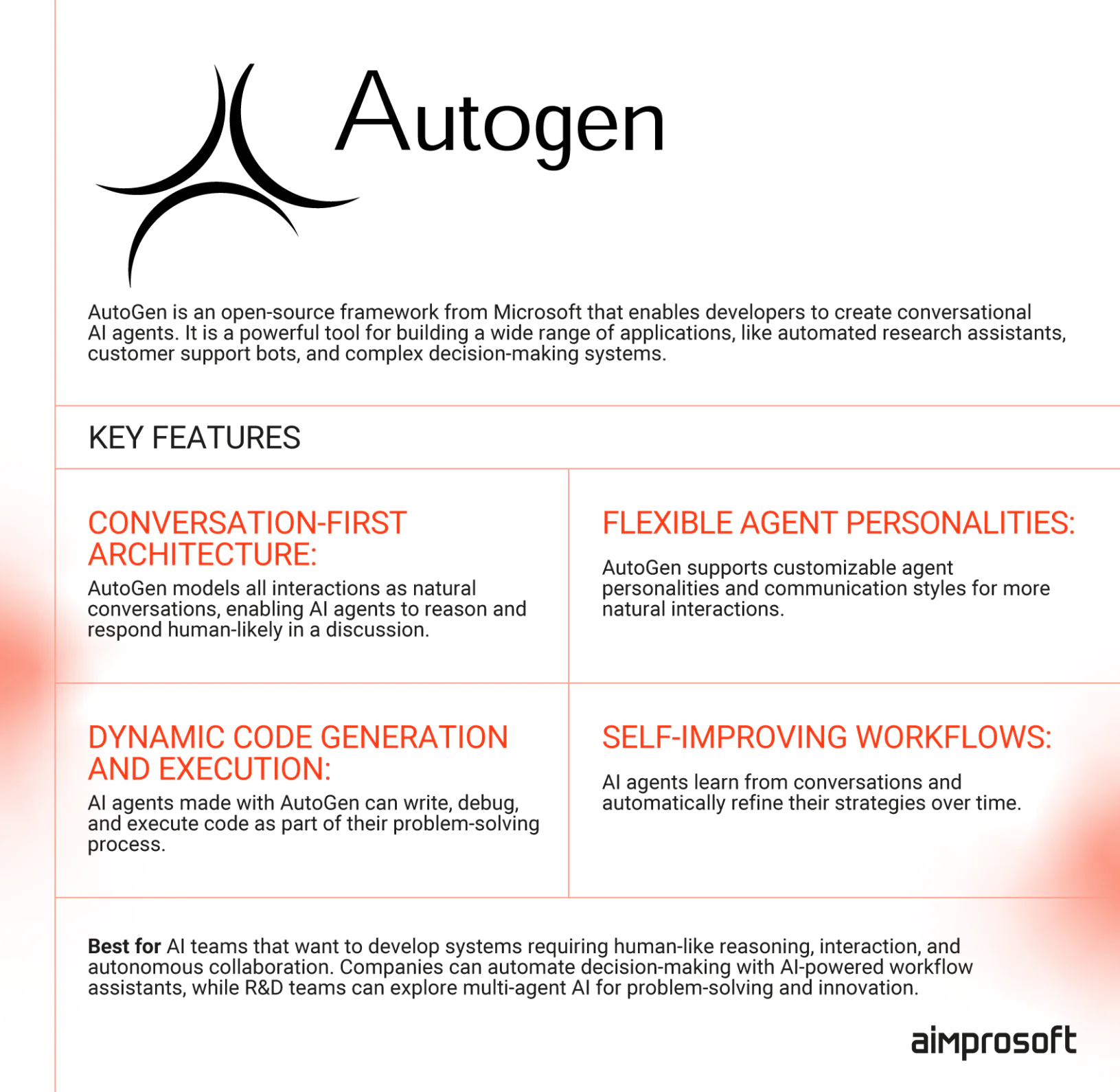 AutoGen agentic AI tool