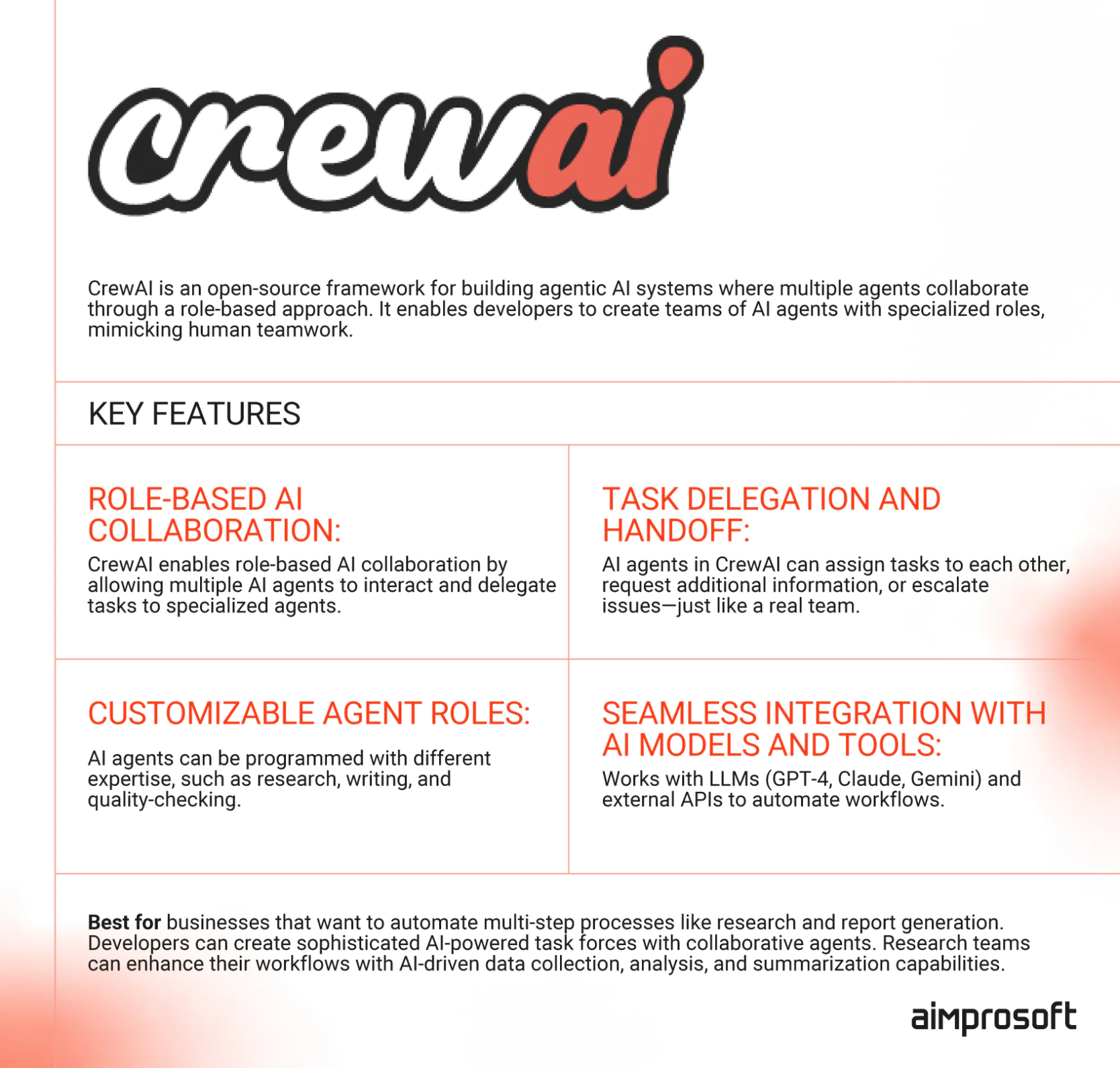 CrewAI agentic AI tool