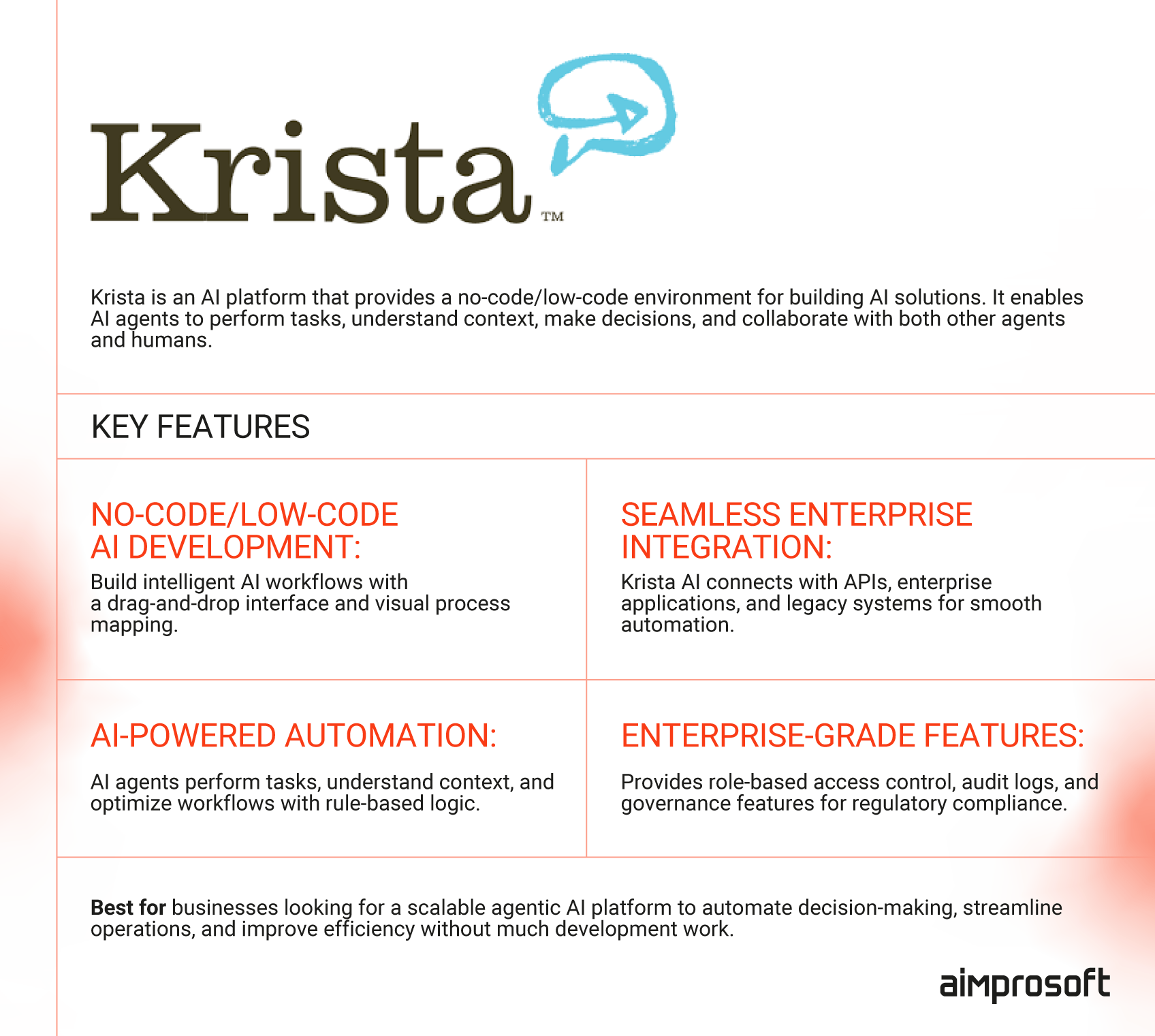 KristAI agentic AI platform