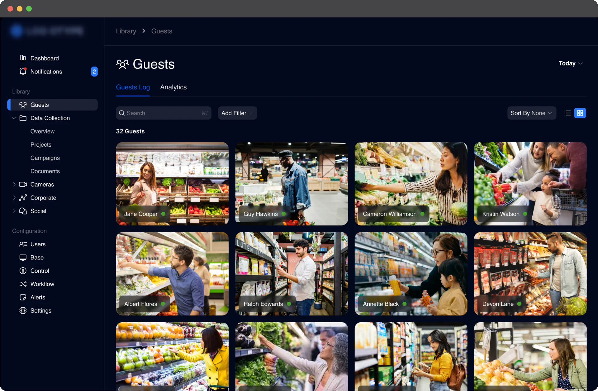 Computer vision system for a cashier-less store project screenshot 1