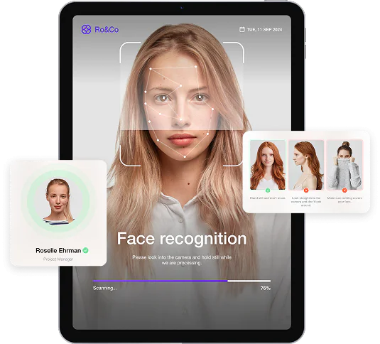Facial recognition system for secure office access project image