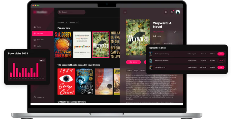 Intelligent book recommendation service project image