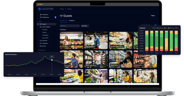 Computer vision system for a cashier-less store project image