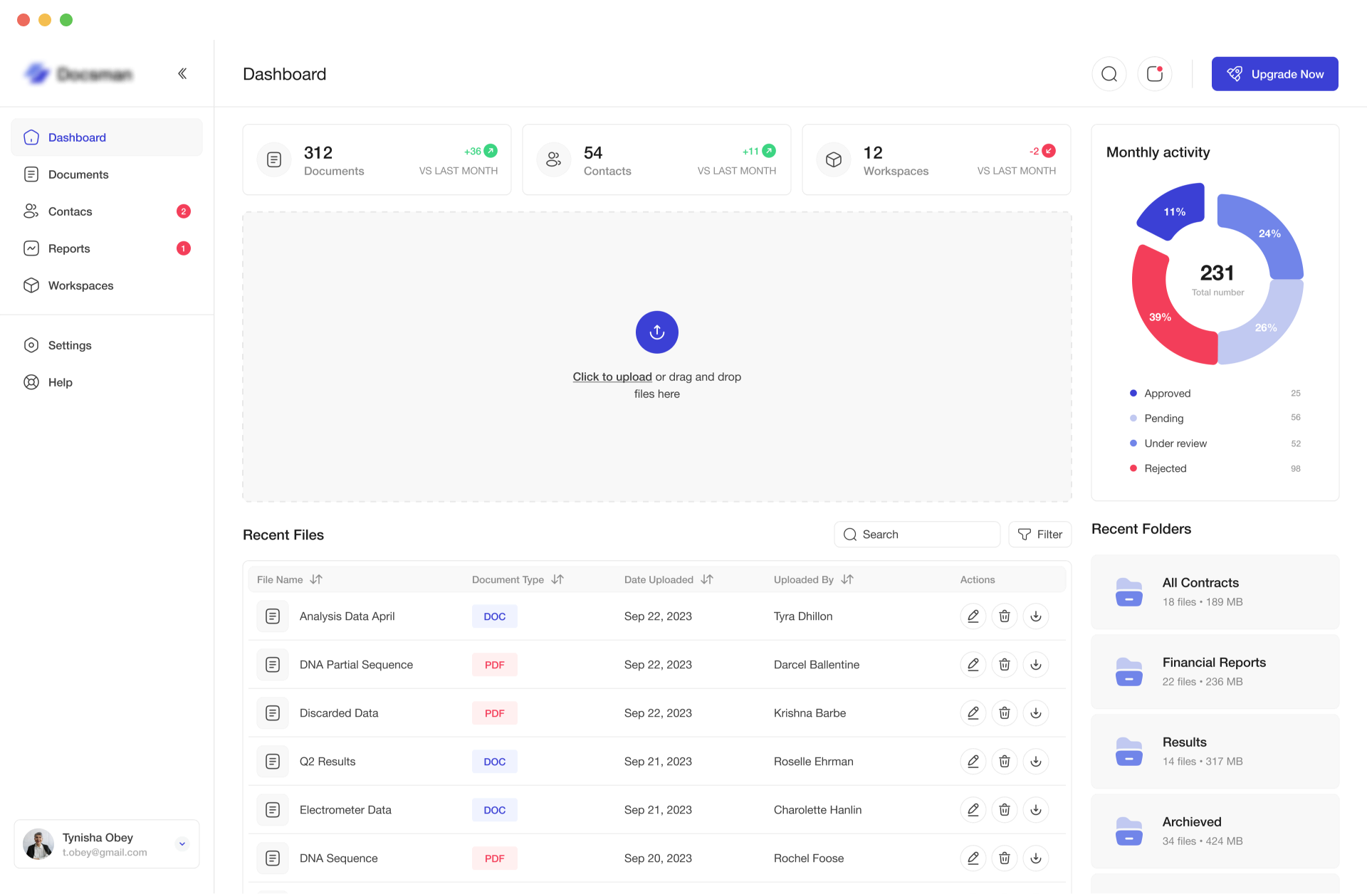 Automated document processing tool project screenshot 1