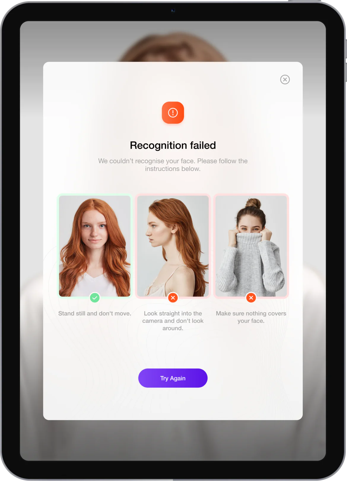 Facial recognition system for secure office access project screenshot 2