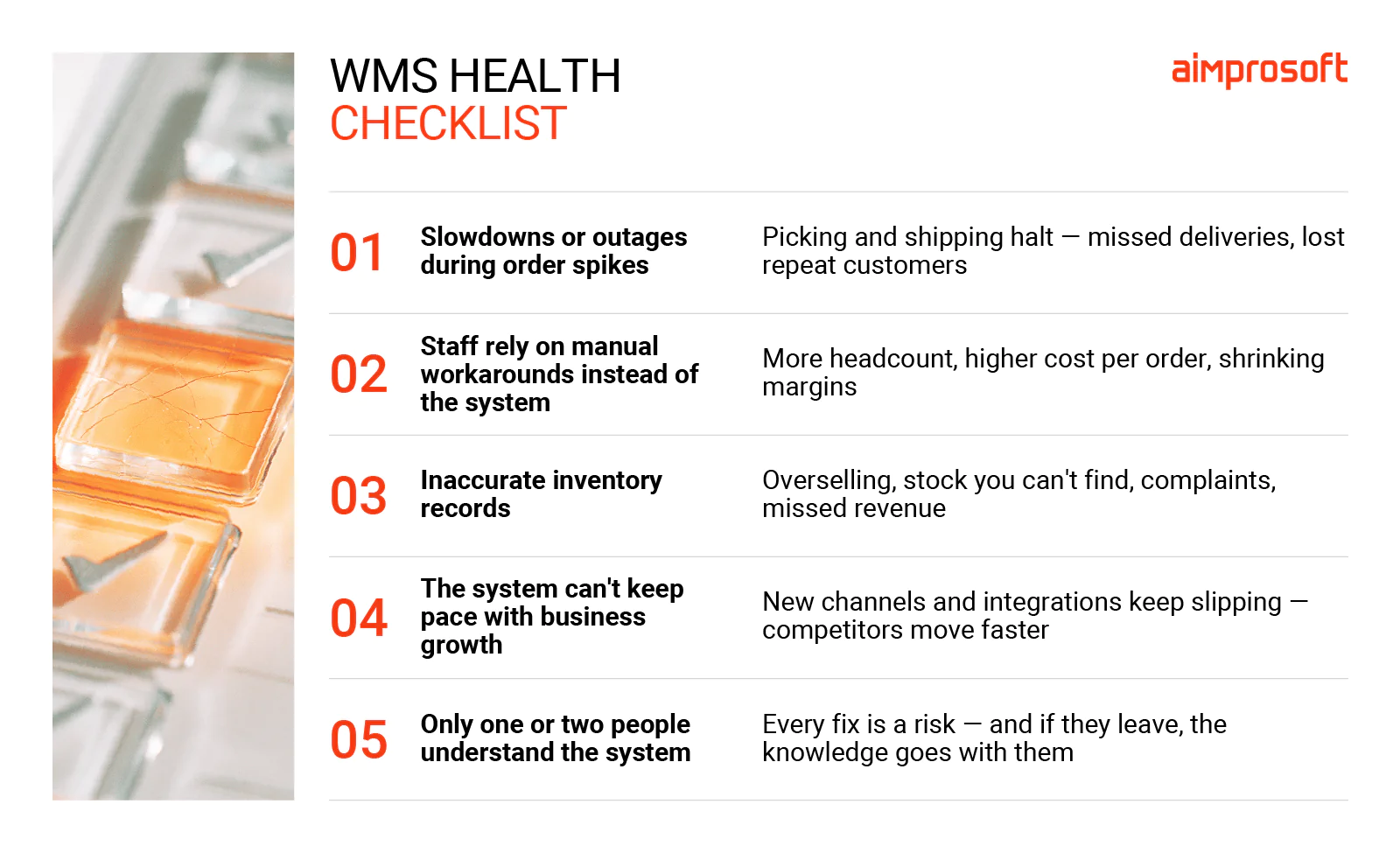WMS health checklist 